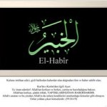 EL-HABİR  esması ve faydaları