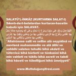 Sıkıntı-dert-belalardan kurtaran-hacetin kabulü için(Kurtarma salat-ı)Salatü'l-İnkâz