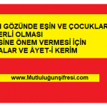 Eşinin gözünde